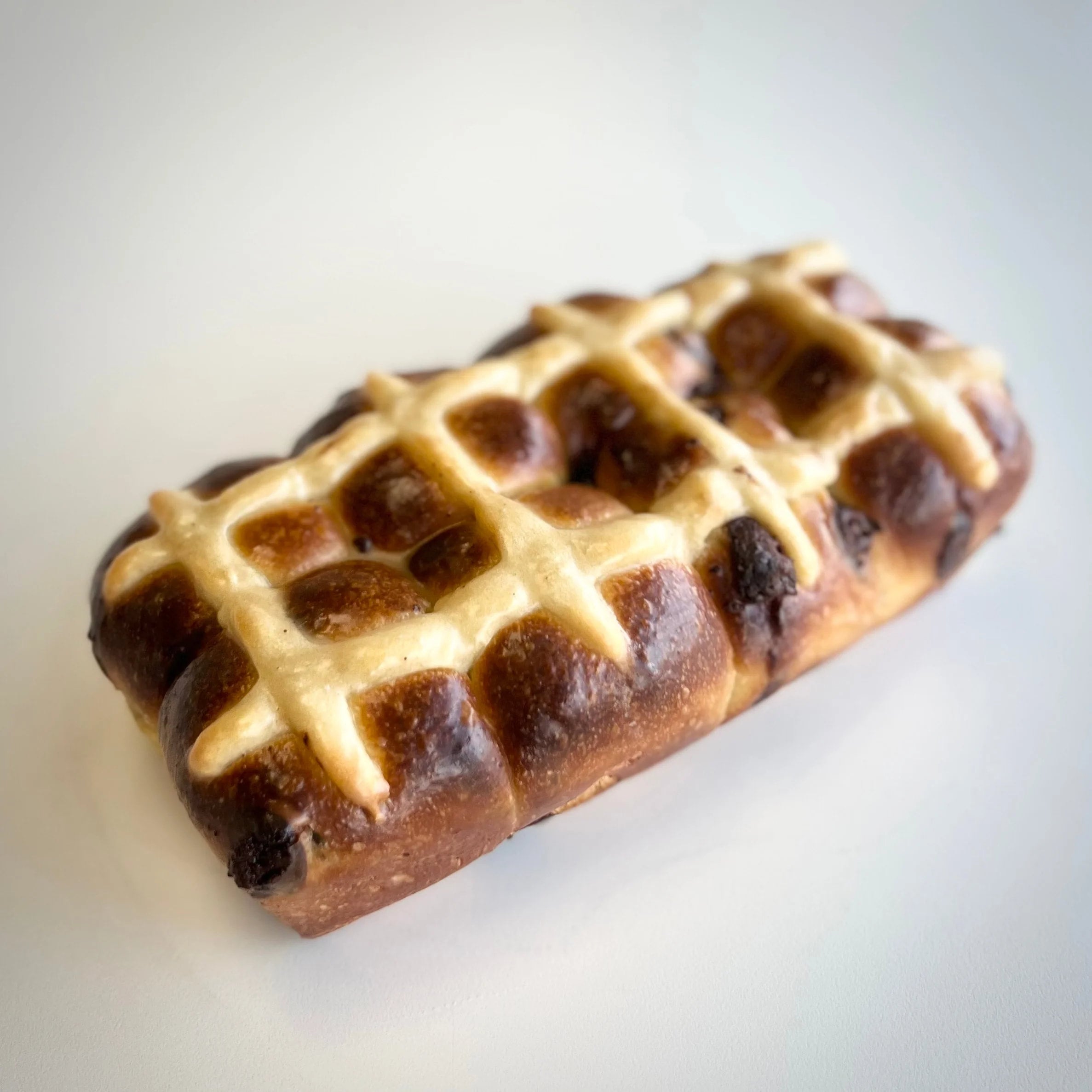 Hot Cross Bun Sourdough Brioche Loaf | KNEAD BAKEHOUSE + PROVISIONS